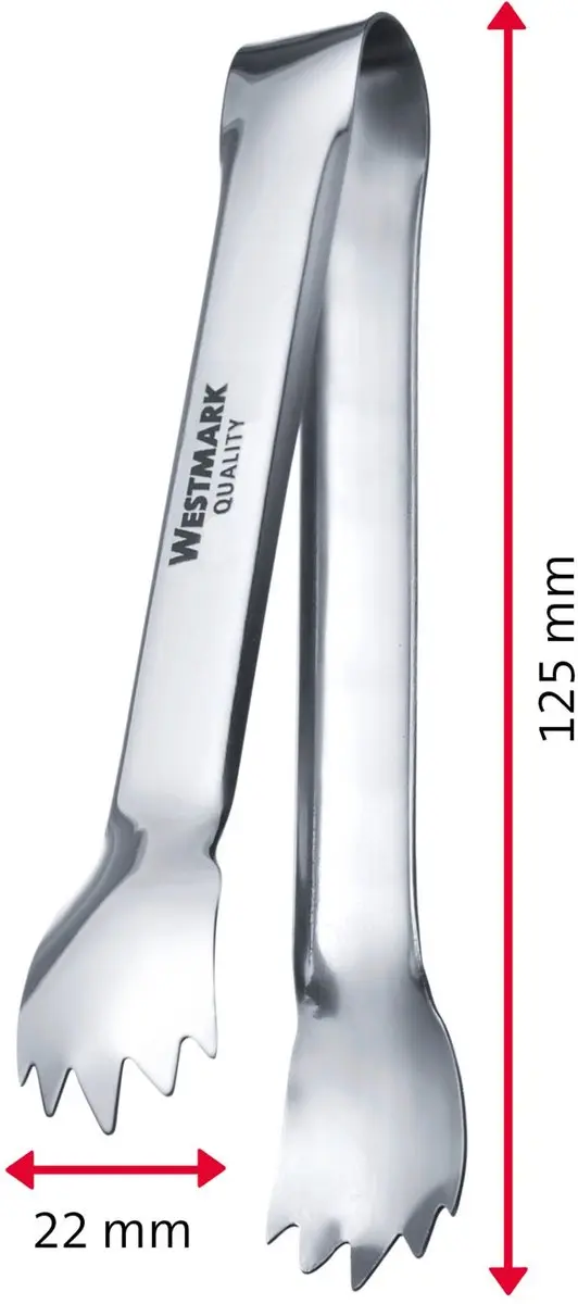 Westmark Suikerklontjestang 12,5 cm