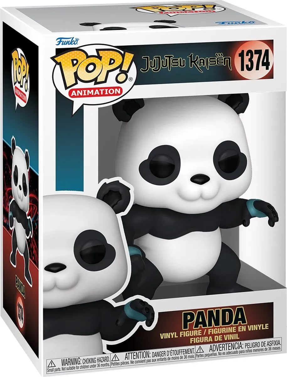Funko POP! Jujutsu Kaisen Panda Verzamelfiguur 9cm - Multicolours - afbeelding 2 van 4