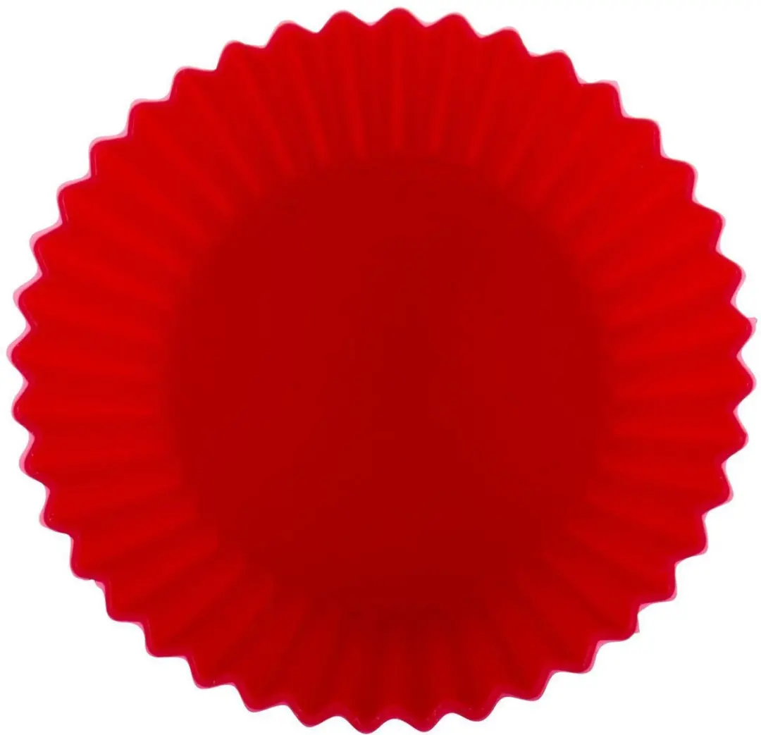 Westmark Siliconen Muffinvormen Rood - 6 Stuks ø7cm