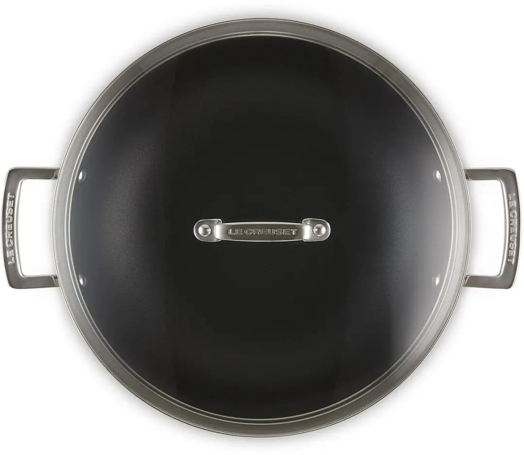 Le Creuset RVS Wok 30cm - 4,8L