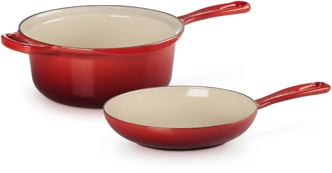 Le Creuset Steelpan 22cm Kersenrood - 2,3L