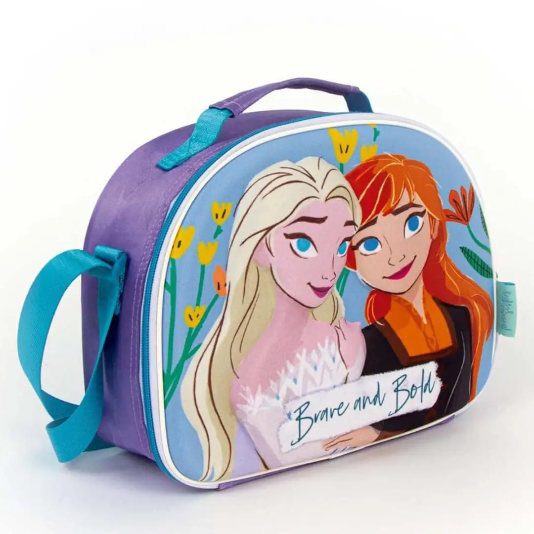 Disney Frozen Lunchzak - 26x21x11cm - Multicolor