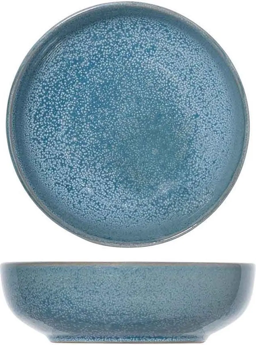 Cosy&Trendy Sparkling Blauw Schaaltje 11,5x3,8cm