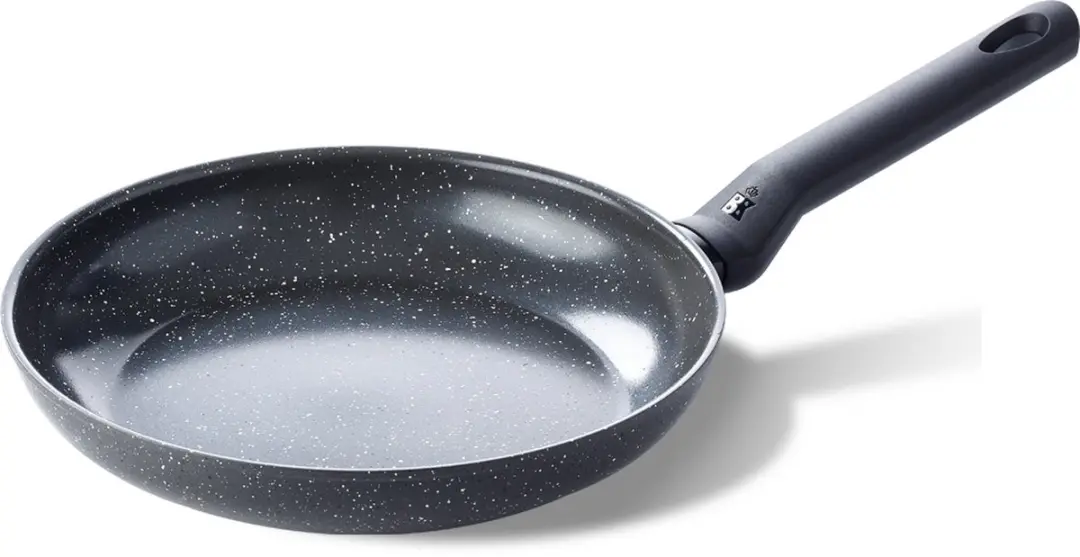 BK Universe Koekenpan 24cm - PFAS-vrij & Ovenbestendig 160°C - Zwart/Graniet