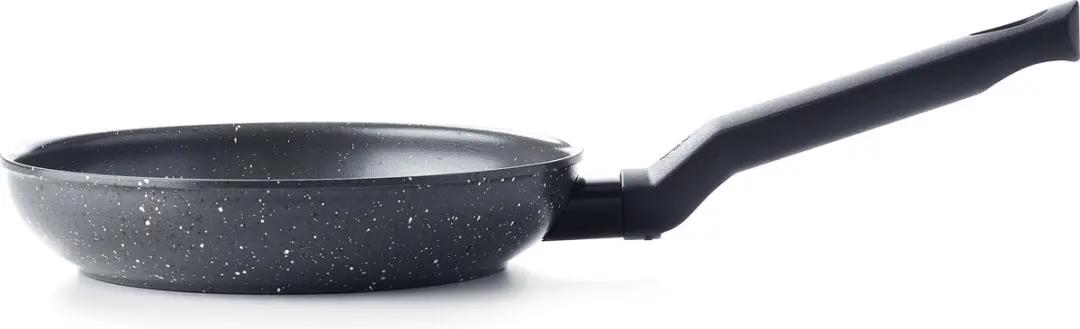 BK Universe Koekenpan 24cm - PFAS-vrij & Ovenbestendig 160°C - Zwart/Graniet