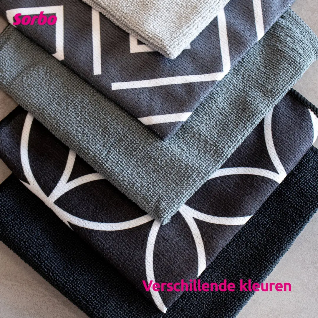 Sorbo Microvezeldoeken 6 Stuks - Multicolor