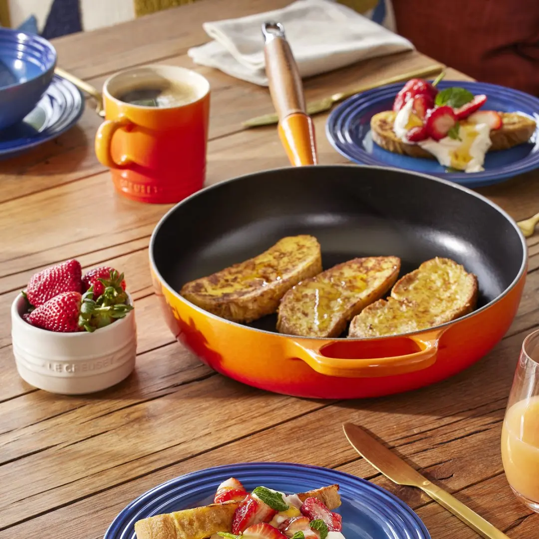 Le Creuset Signature Sauteerpan Oranjerood 28cm - 3,6L