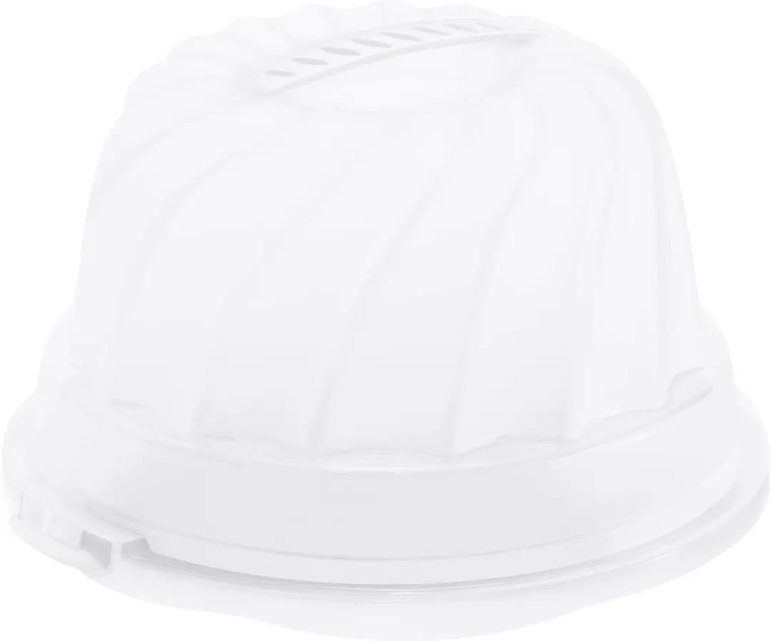 Rotho Fresh Cakedoos Tulband 4L - Wit