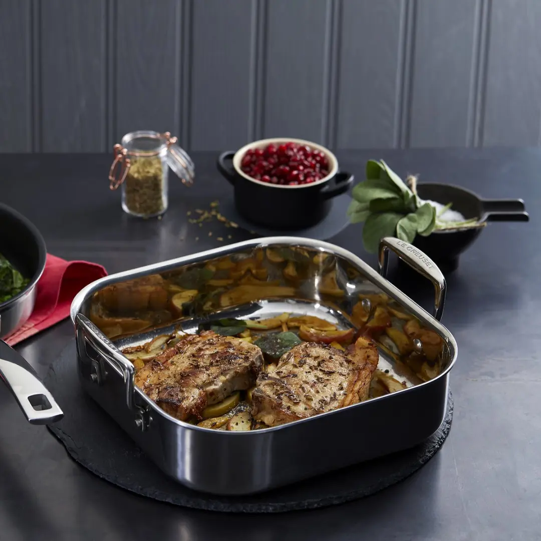 Le Creuset RVS Braadslede Ø 26cm