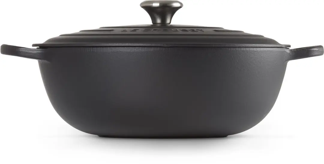 Le Creuset Signature Marmite Mat Zwart Ø26cm - 4,1L - 2 Stuks