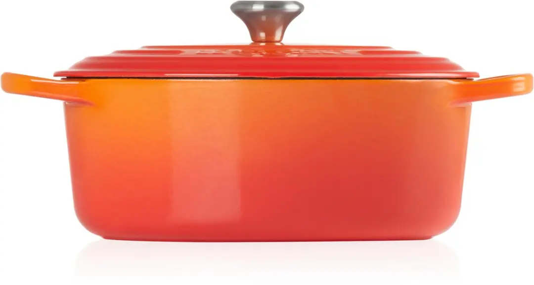 Le Creuset Signature Ovale Braadpan 27cm - 4,1L - Oranjerood