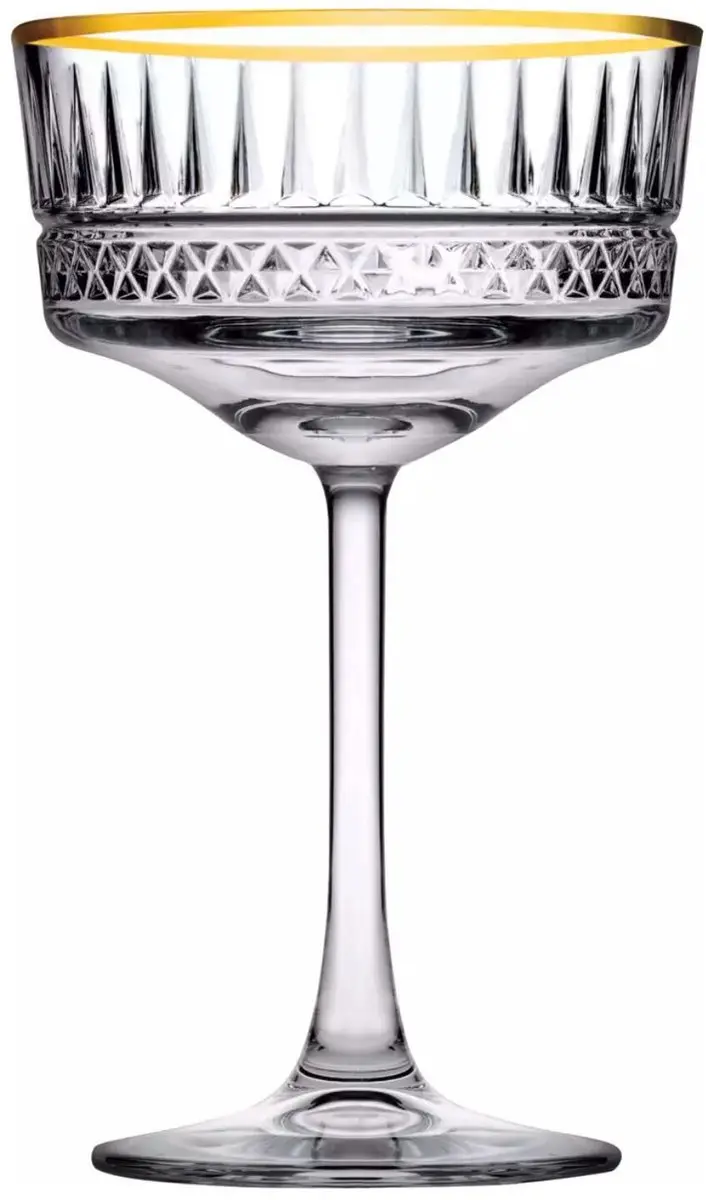 Pasabahce Elysia Champagneglazen - Goud - 12 Stuks - 260ml - afbeelding 6 van 6