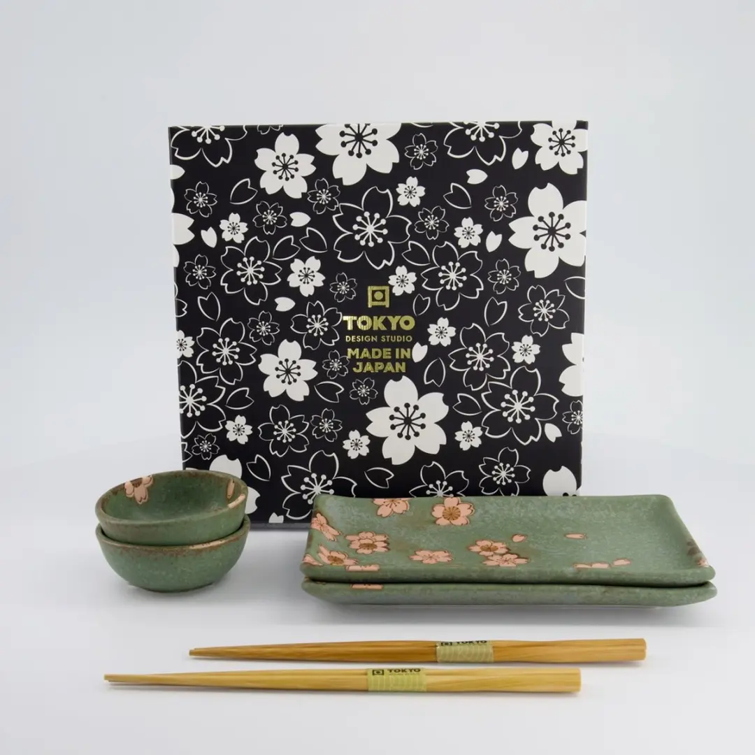 Tokyo Design Studio Sakura Sushi Giftset 33761