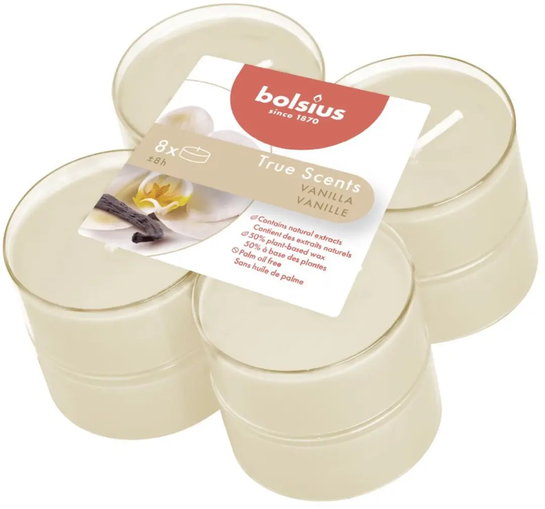 Bolsius Maxlicht Geur 8 Stuks