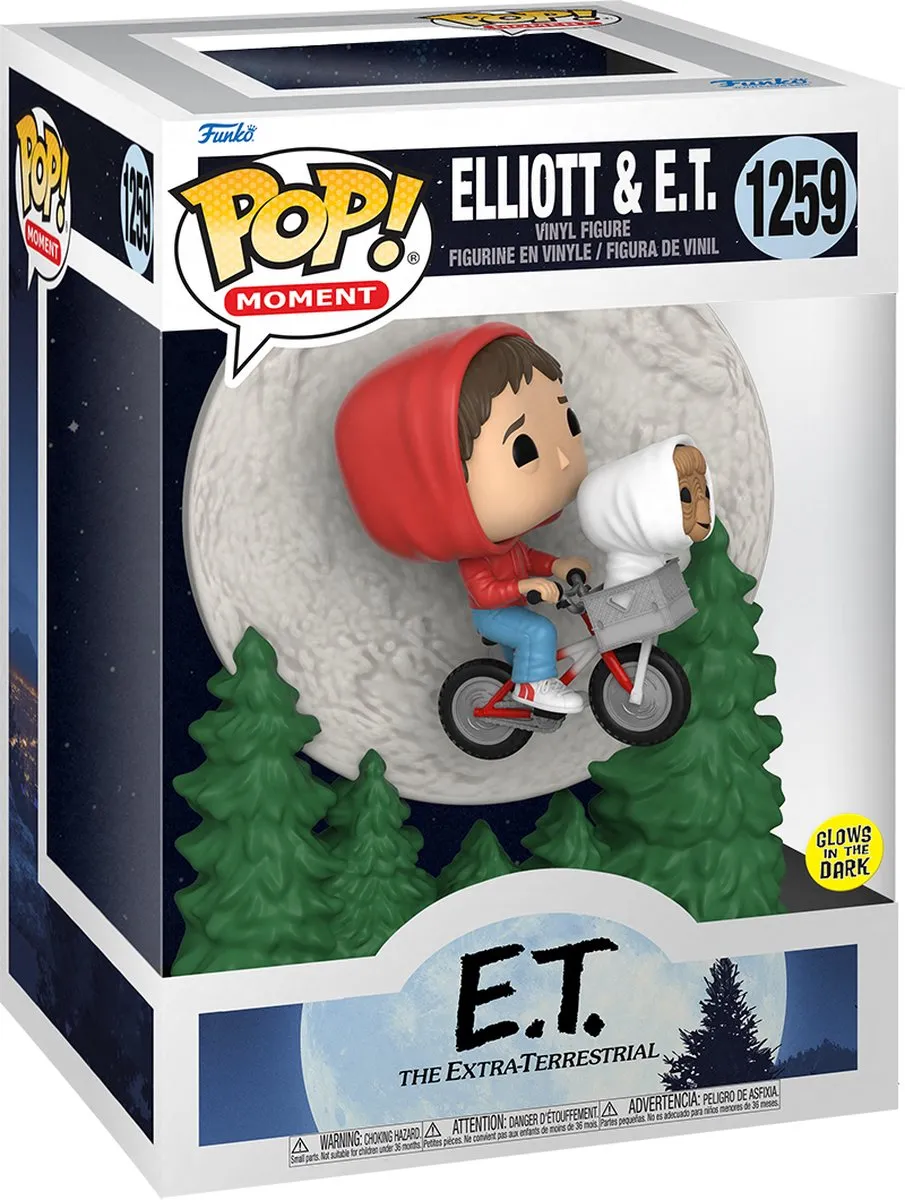 Funko Pop Movies E.T. Elliott & E.T. #1252 - Multi