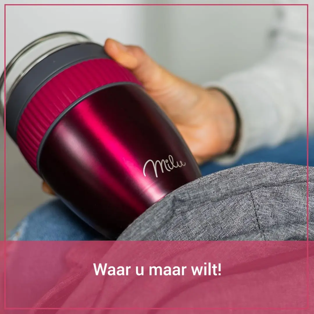 Milu Muesli Beker To Go 400ml - Bes