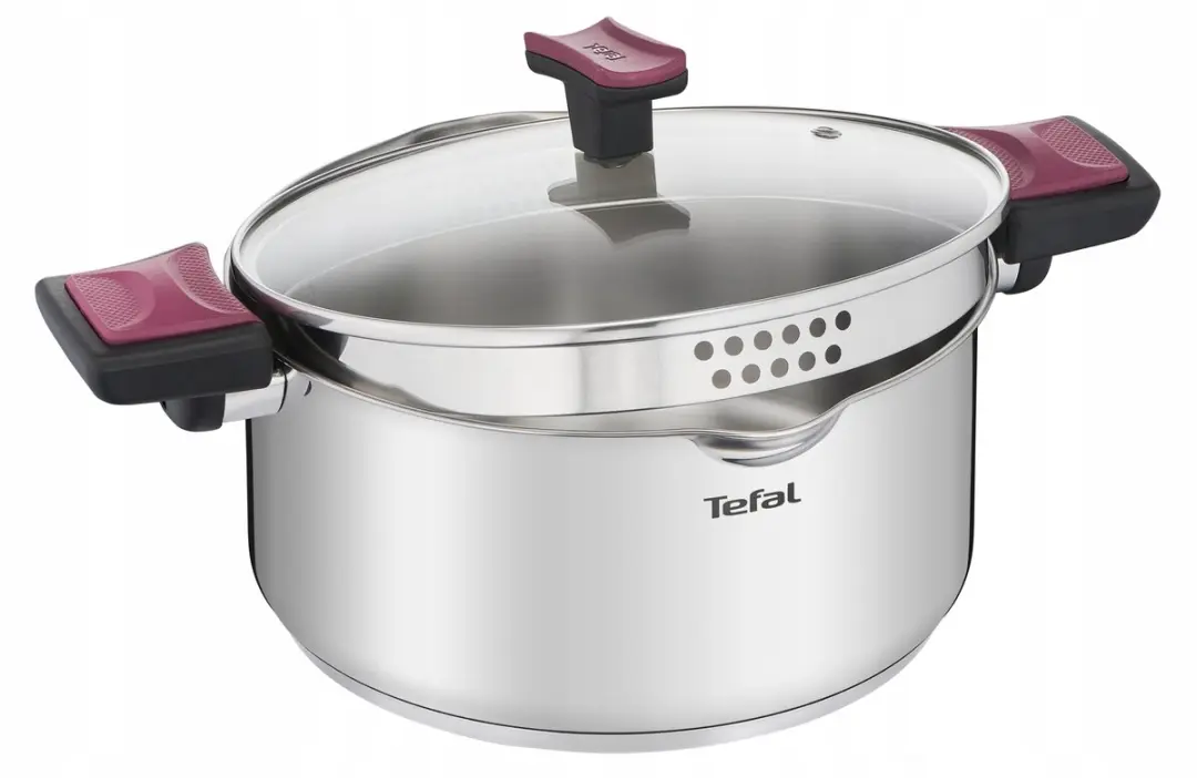 Tefal Cook&Clip Pannenset RVS - 10-delig - Silver