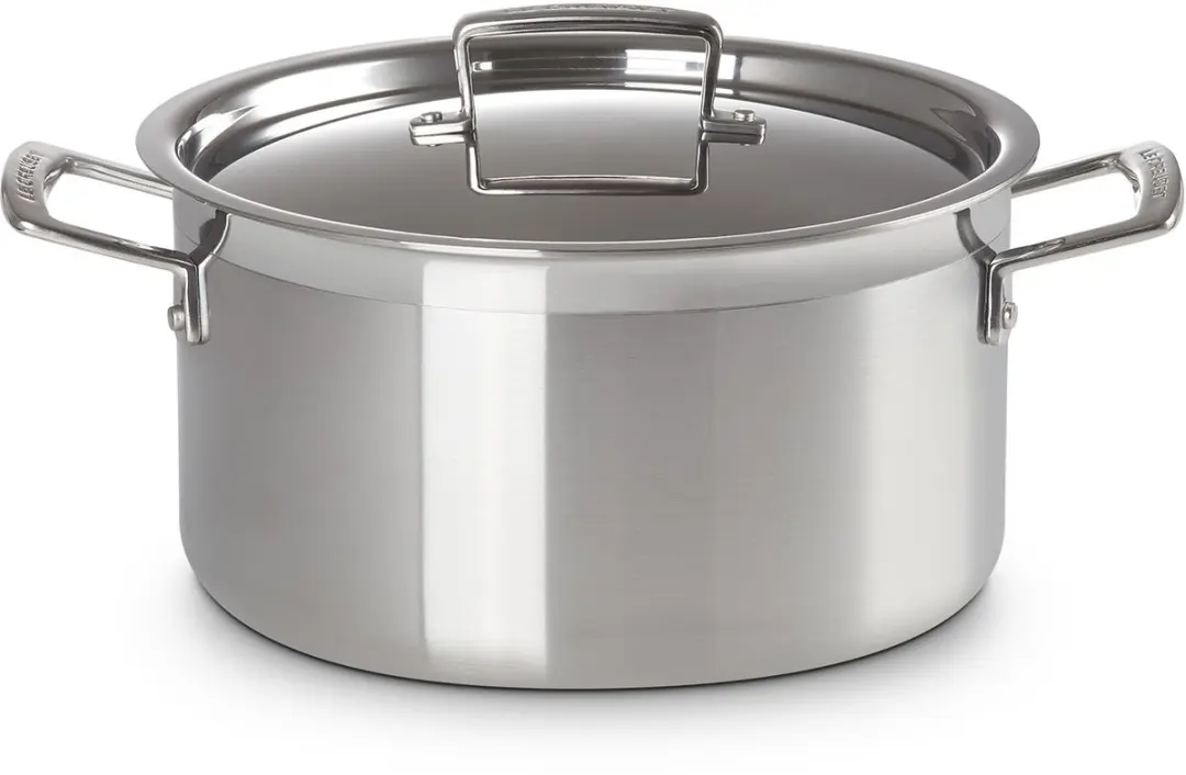 Le Creuset RVS Kookpan Ø24cm - 6,0L
