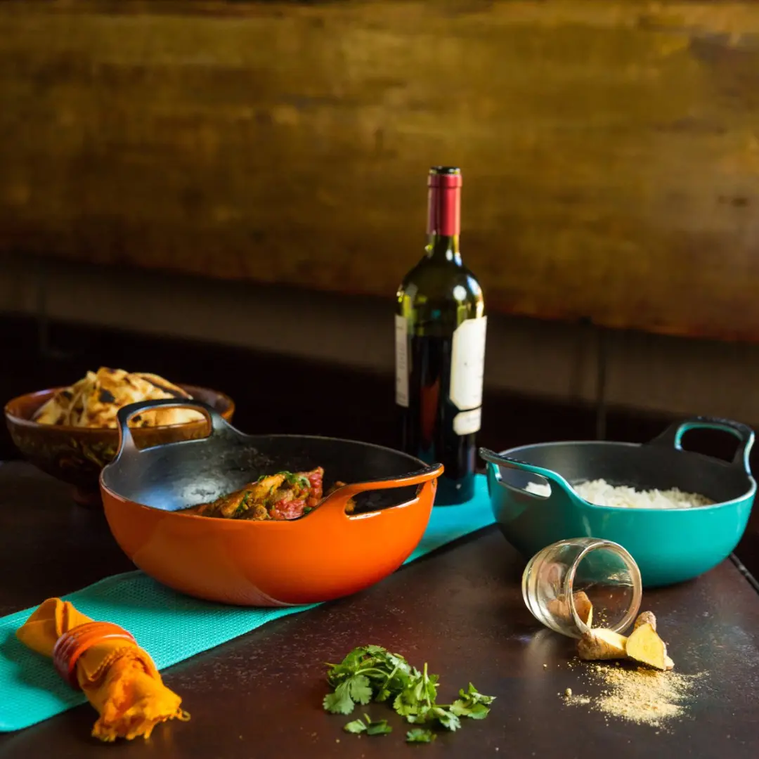 Le Creuset Balti-Pan Oranjerood 24cm 2,7L