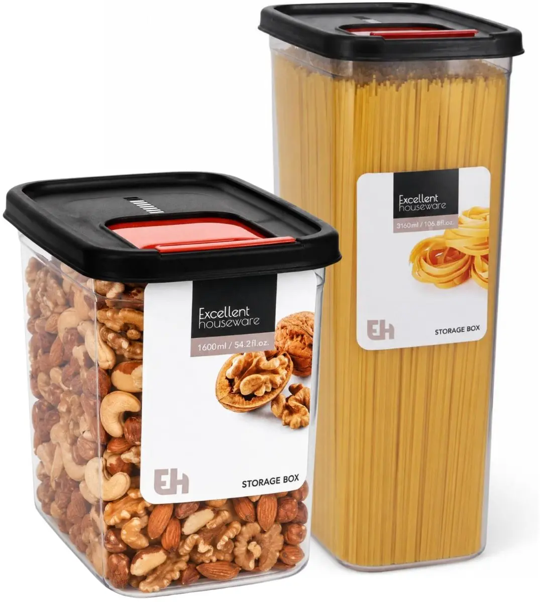 Excellent Houseware Voedselcontainer Strooibus 3100ml