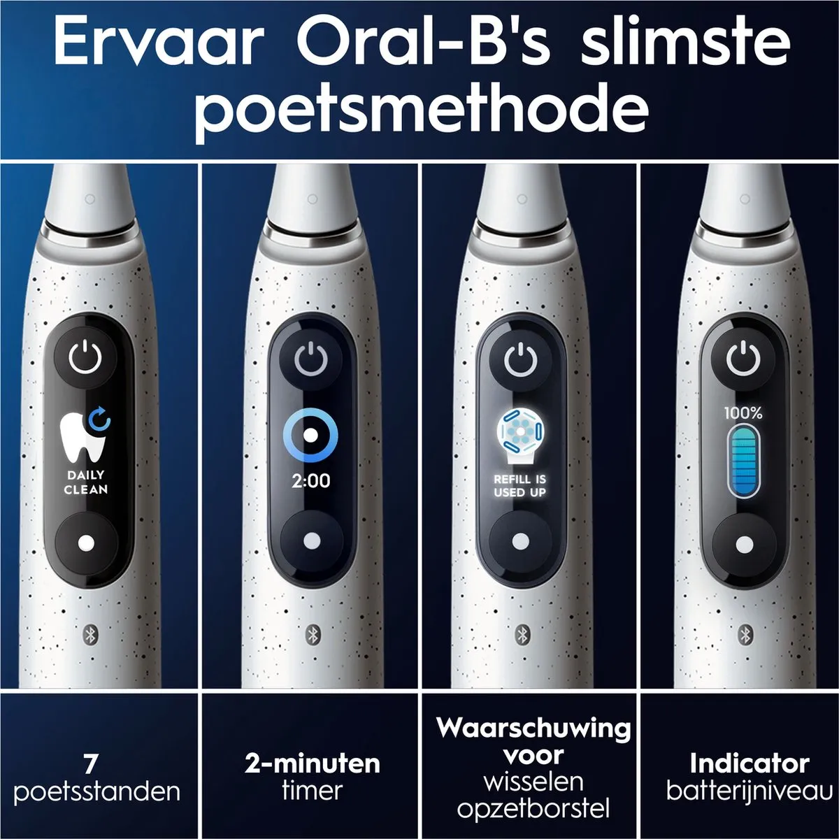 Oral-B iO 10 Elektrische Tandenborstel - Wit