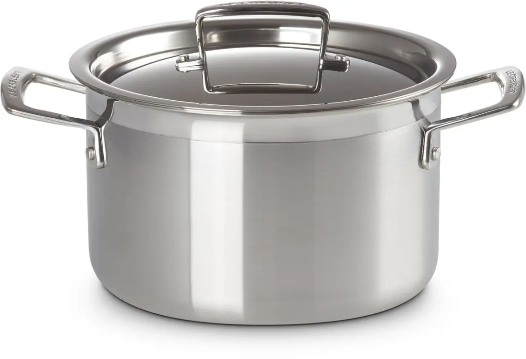 Le Creuset RVS Kookpan Ø 18cm - 2,3L
