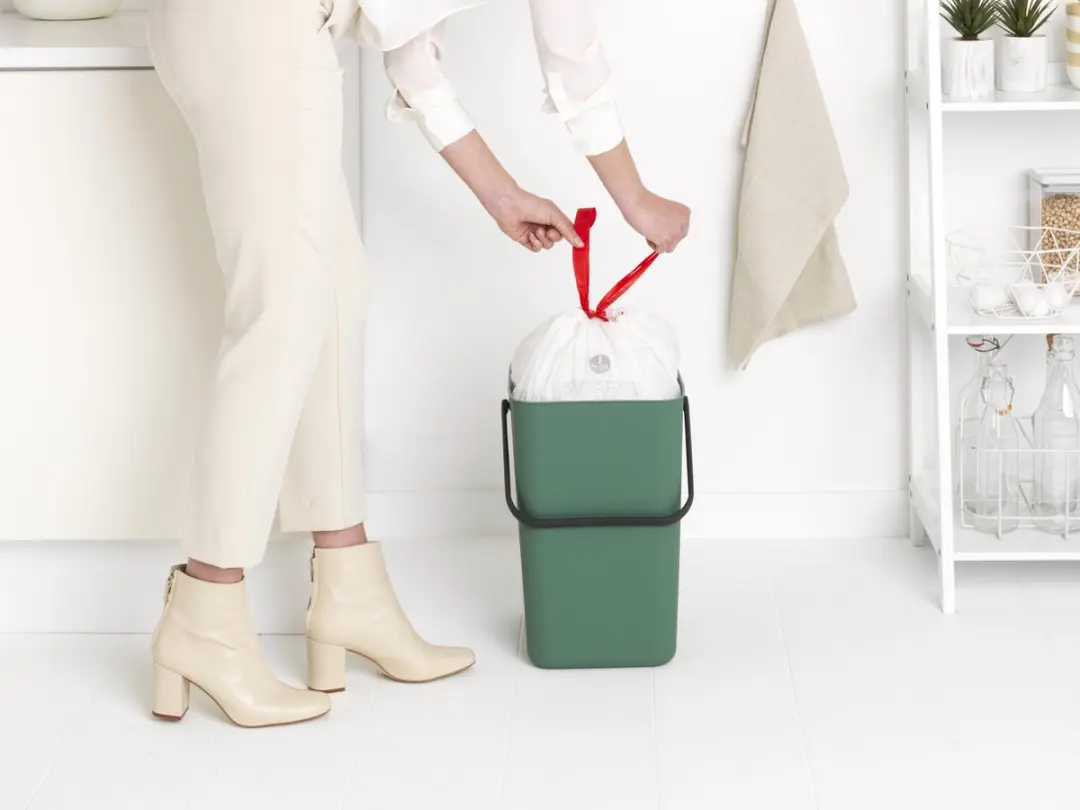 Brabantia Sort & Go Prullenbak 25L - Fir Green - afbeelding 6 van 6