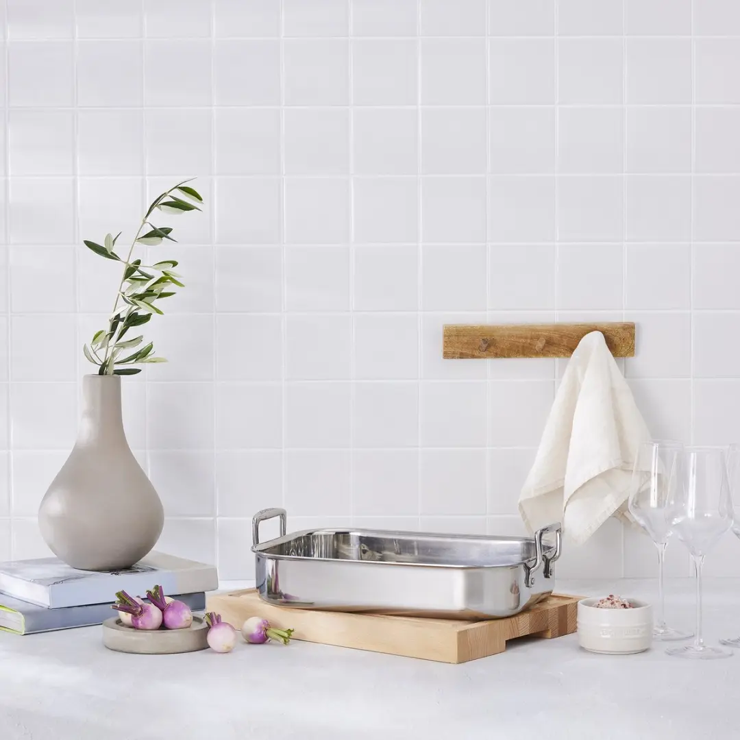 Le Creuset RVS Braadslede 35x27cm