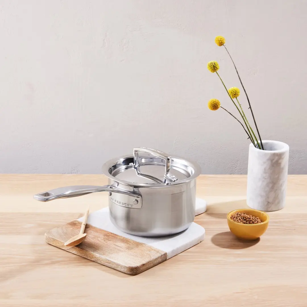 Le Creuset RVS Steelpan 20cm - 3,8L