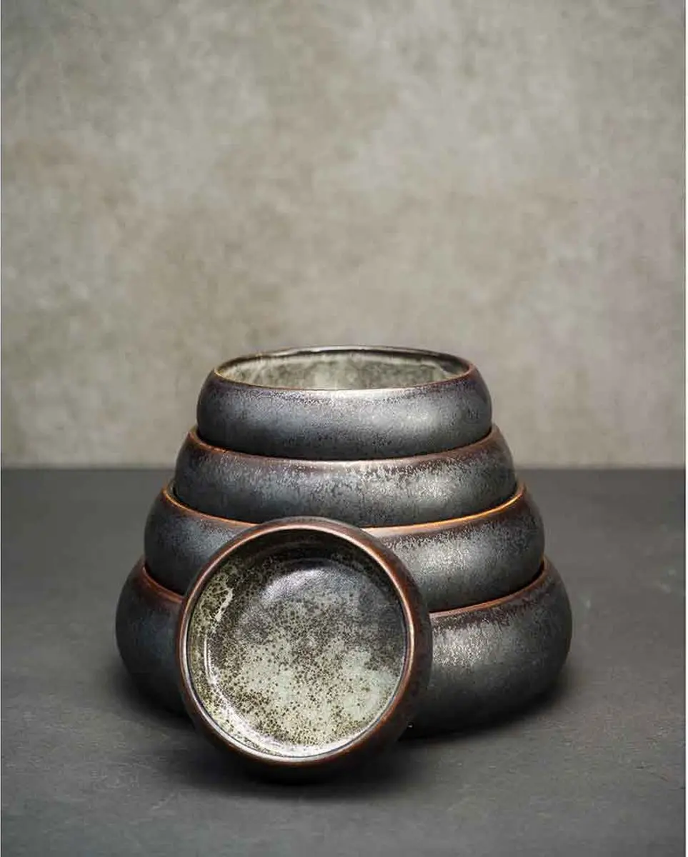 Cosy&Trendy Istra Schaal Grijs-Groen 20x5,7cm - afbeelding 3 van 4