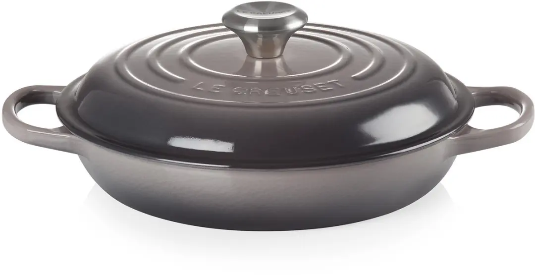 Le Creuset Signature Campagnard Pan 3,5L - Ø30cm - Flint