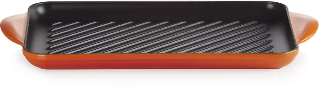 Le Creuset Tradition Grillplaat 32cm - Oranjerood