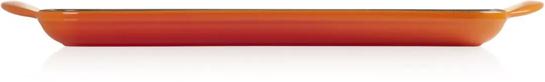Le Creuset Tradition Grillplaat 32cm - Oranjerood