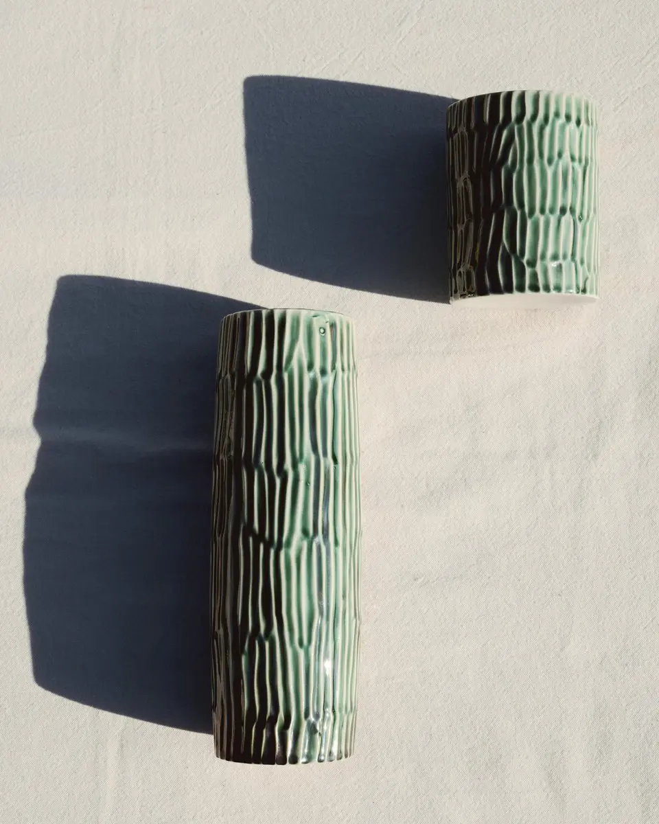 Serax Verde Lanza By Pascale Naessens Vaas - Groen