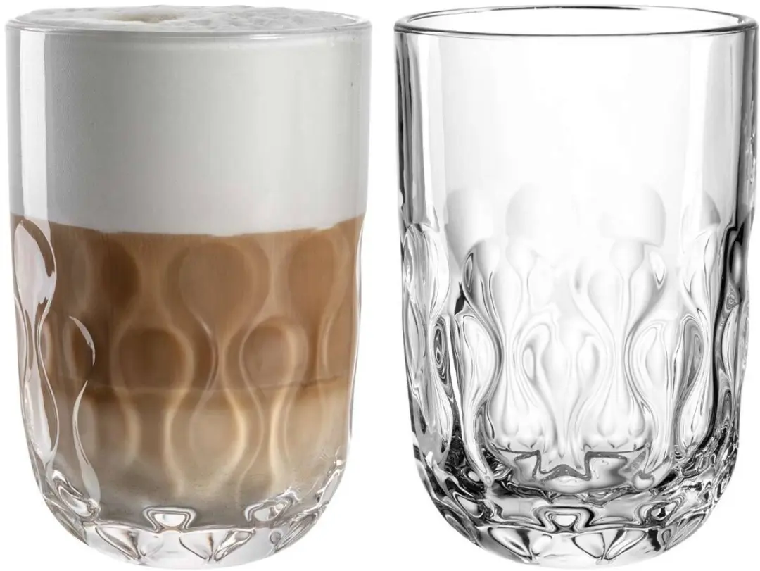 Leonardo Gocce 2 Latte Macchiato Glazen 390ml
