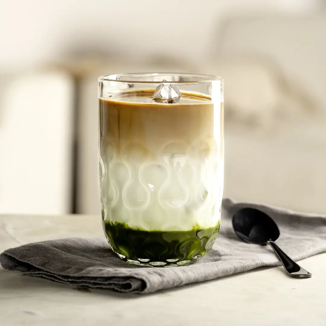 Leonardo Gocce 2 Latte Macchiato Glazen 390ml - Set van 2