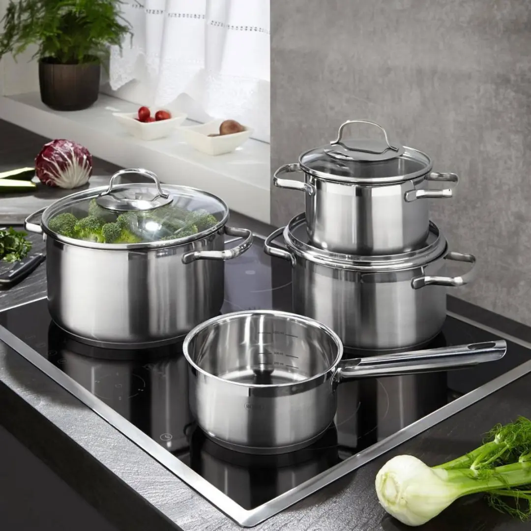 Rösle Pannenset 7-delig - Zilver