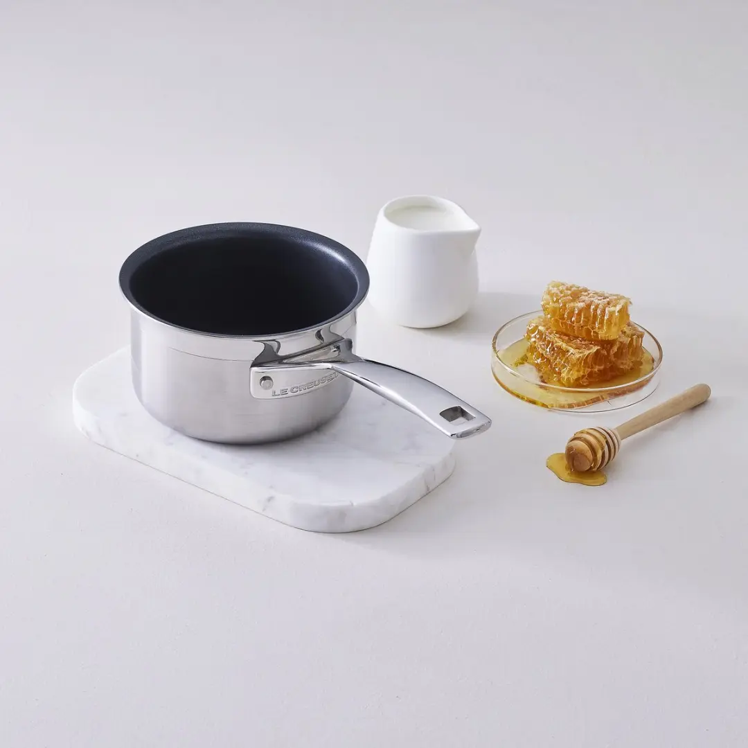 Le Creuset RVS Steelpan Ø14cm 1,3L