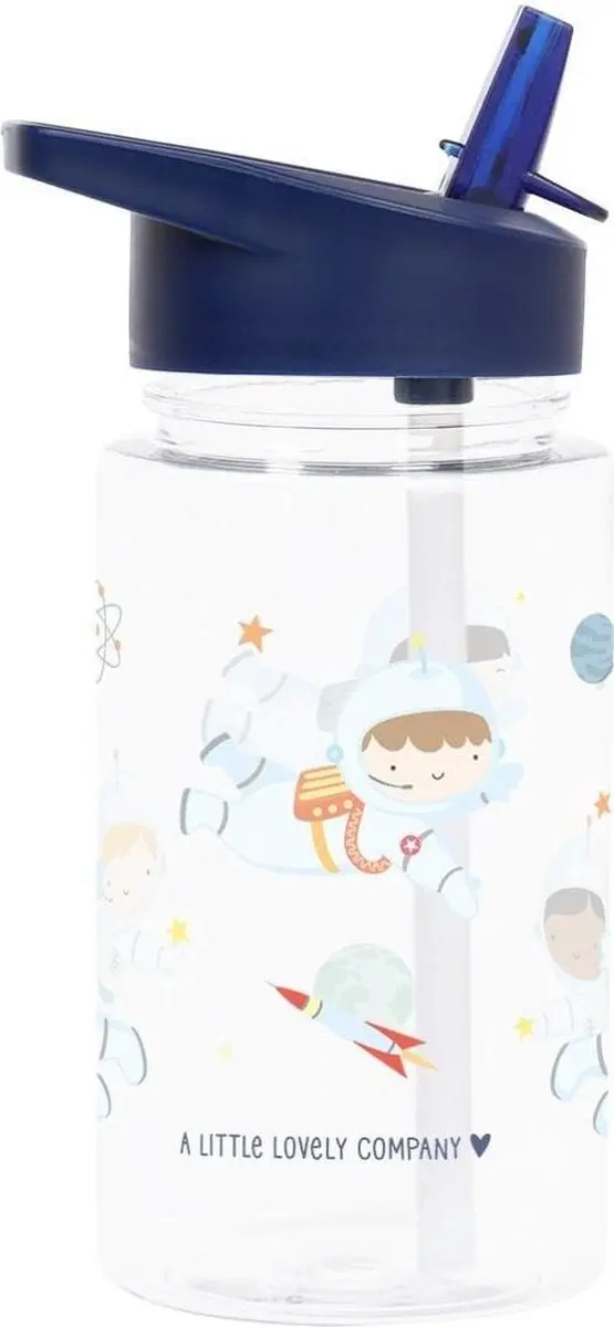 A Little Lovely Company Drinkfles Astronauten 360ml
