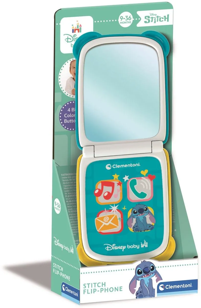 Clementoni Stitch Flip Phone Speelgoed