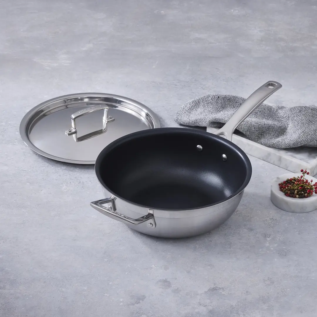 Le Creuset RVS Chef's Pan Ø 24cm - 3,3L