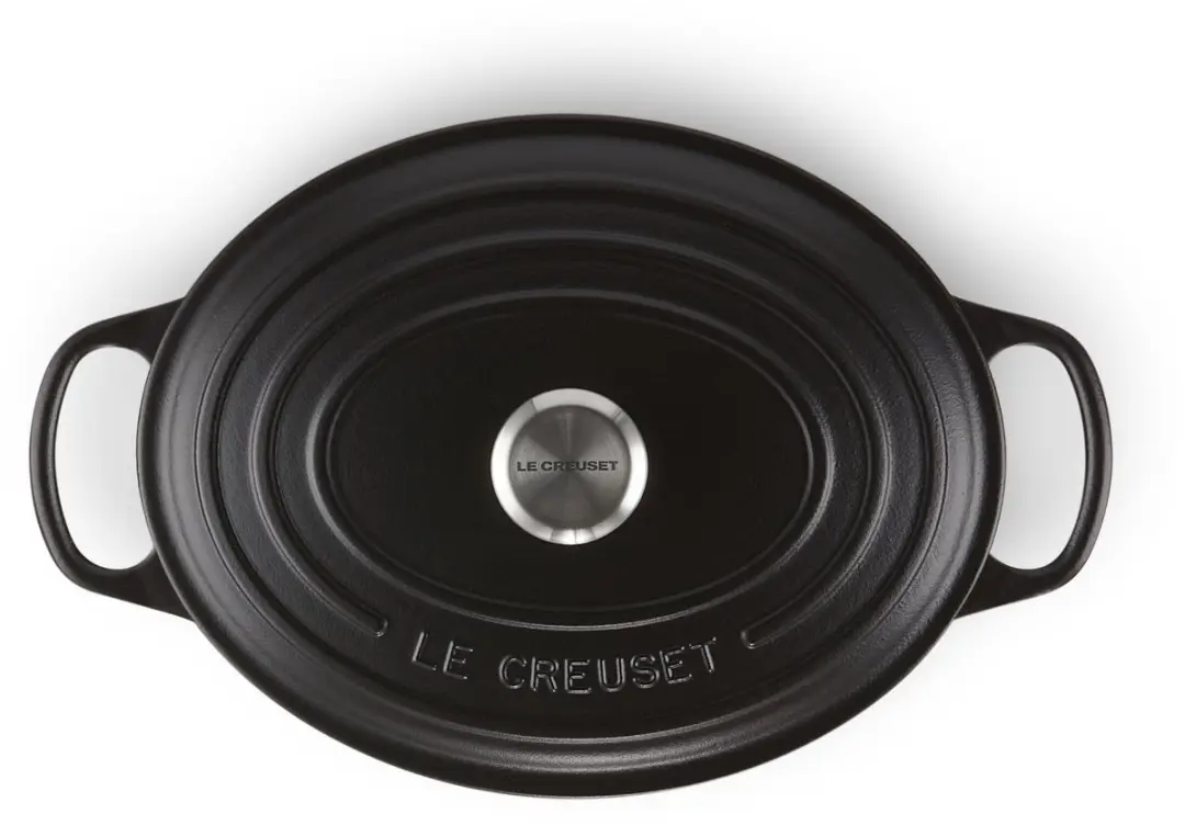 Le Creuset Signature Ovale Braadpan 27cm - 4,1L - Mat Zwart