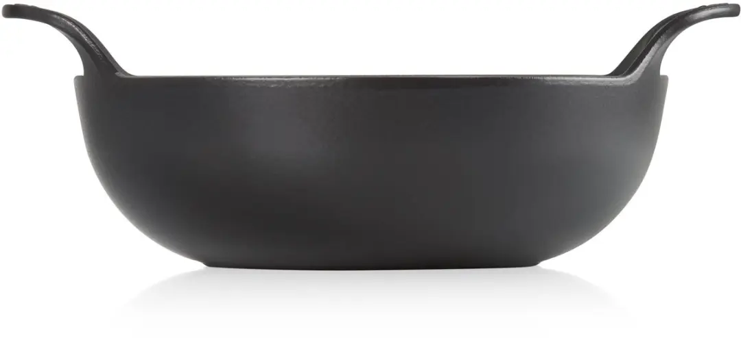 Le Creuset Balti-Pan Mat Zwart Ø 24cm - 2,7L