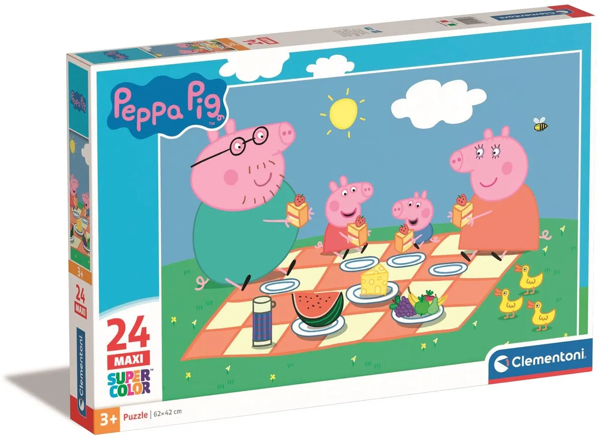 Clementoni Peppa Pig Puzzel 35 Stuks - Multicolor