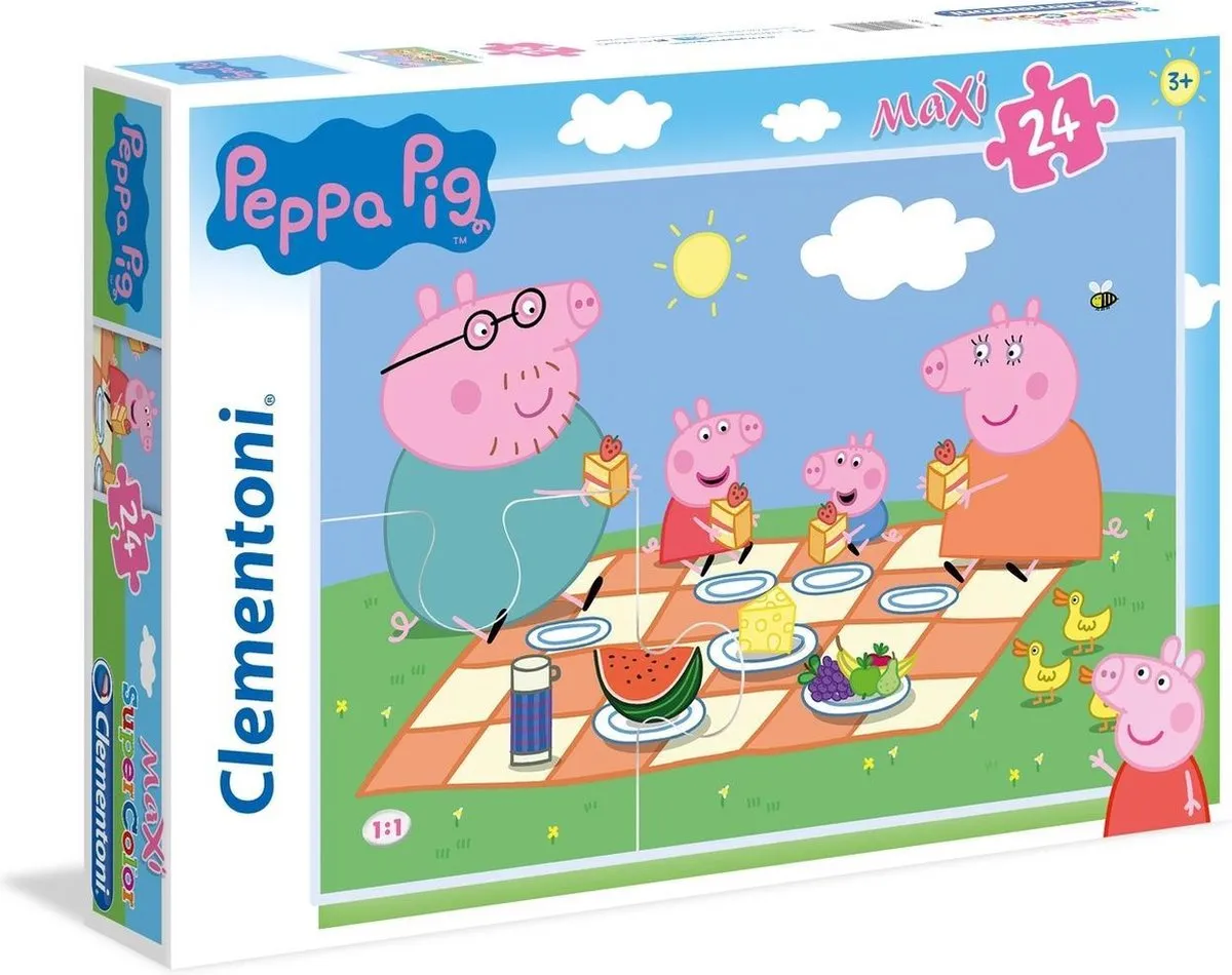 Clementoni Peppa Pig Puzzel 35 Stuks - Multicolor - afbeelding 6 van 6