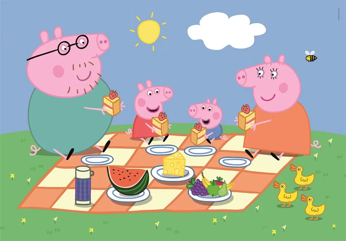Clementoni Peppa Pig Puzzel 35 Stuks - Multicolor
