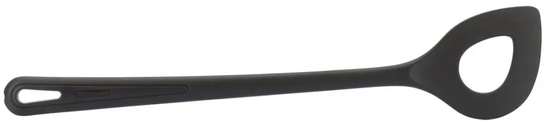 Westmark Spitsgatlepel/Kooklepel 30cm - Hittebestendig 270°C - Zwart