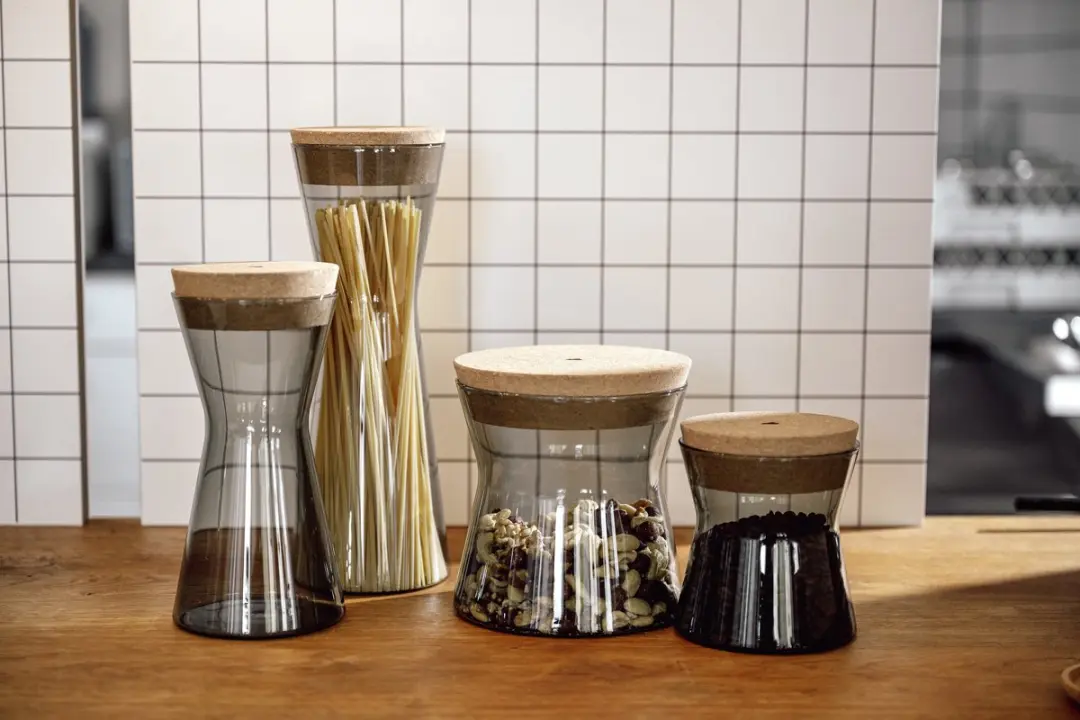 Leonardo Forma X Voorraadpot 13cm - 800ml - Grijs - afbeelding 6 van 6