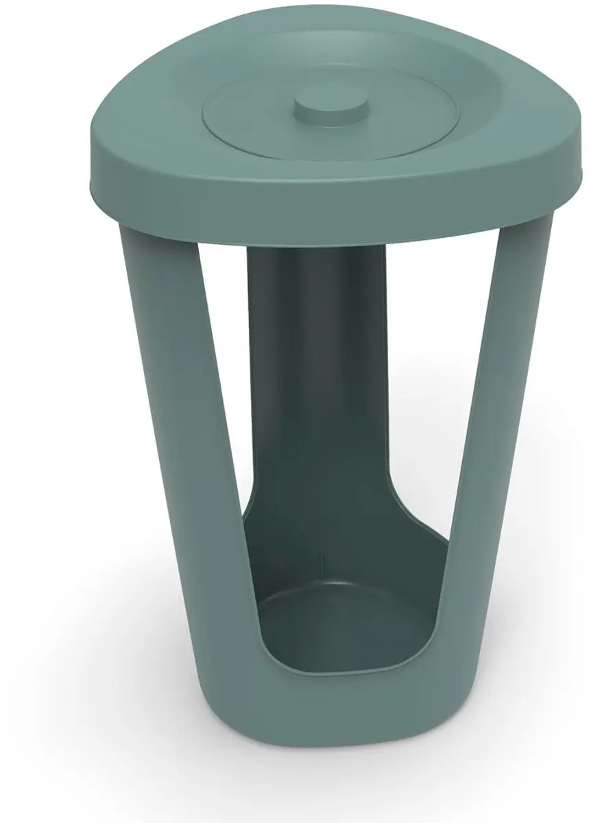 Rotho Fabu Afvalzakkenhouder 50L - Groen - afbeelding 6 van 6