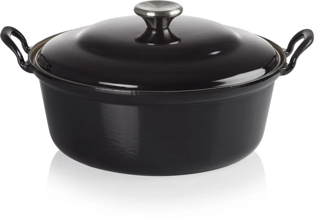 Le Creuset Faitout Braadpan 7,8L - Ø32cm - Ebbenzwart
